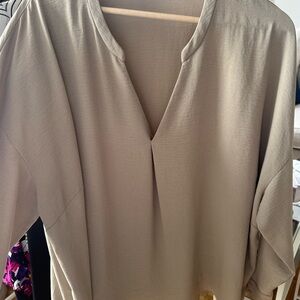 Alfani Taupe Women's Blouse
